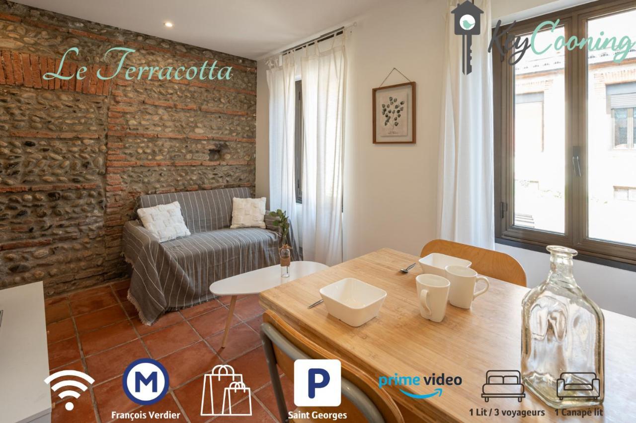 Ferienwohnung Le Terracotta - Cosy Et Lumineux Toulouse Exterior foto
